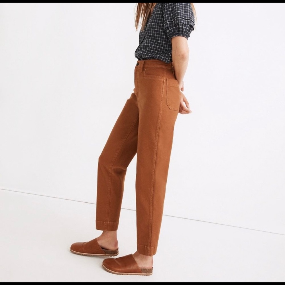 Madewell Slim Emmett Tapered Pants 26 EUC
